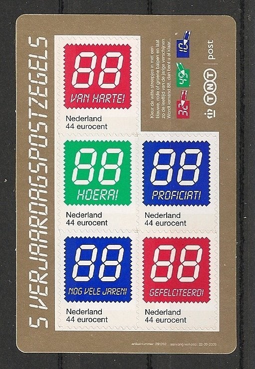 Blok 2671 postfris cw 4,50, Ophalen of Verzenden