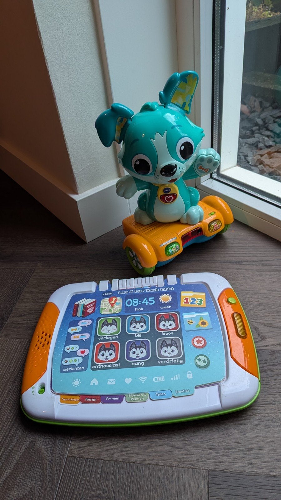 Vtech Pak me dan puppy en lees en leer touch tablet, Ophalen of Verzenden, Gebruikt, 6 maanden tot 2 jaar