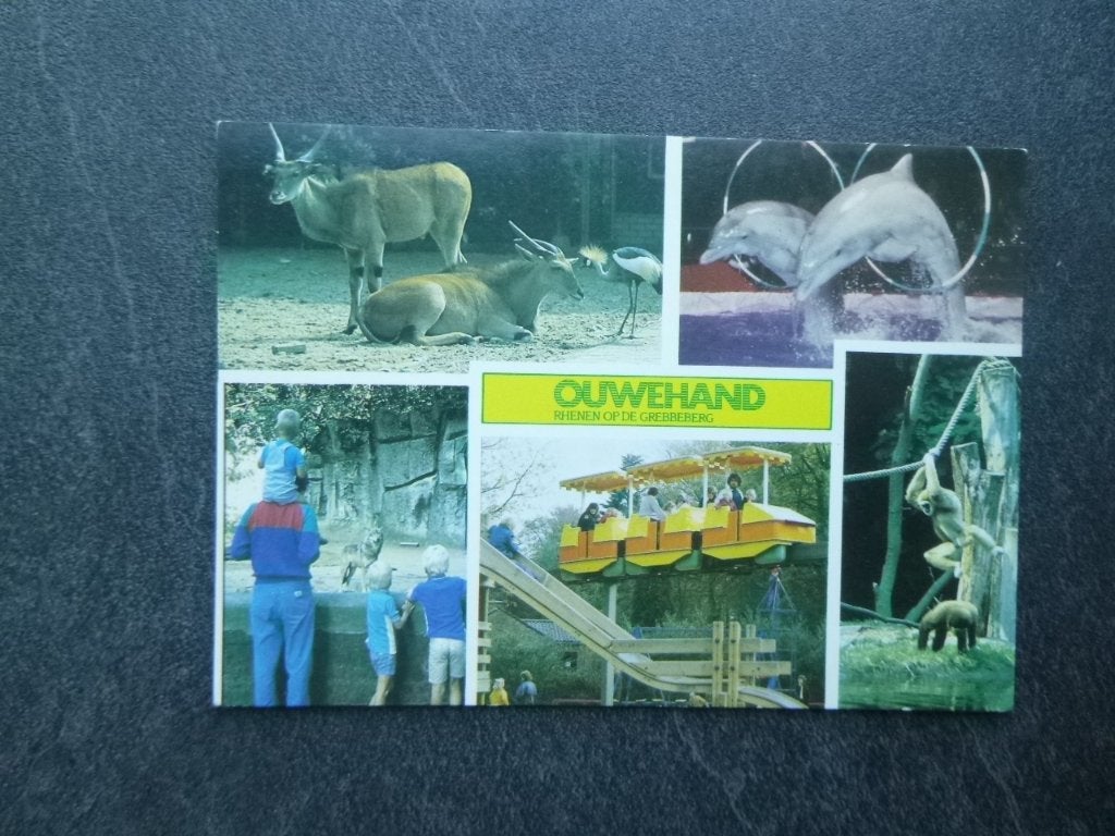 Rhenen, Ouwehands dierenpark 1987, Verzenden, 1980 tot heden, Gelopen, Utrecht