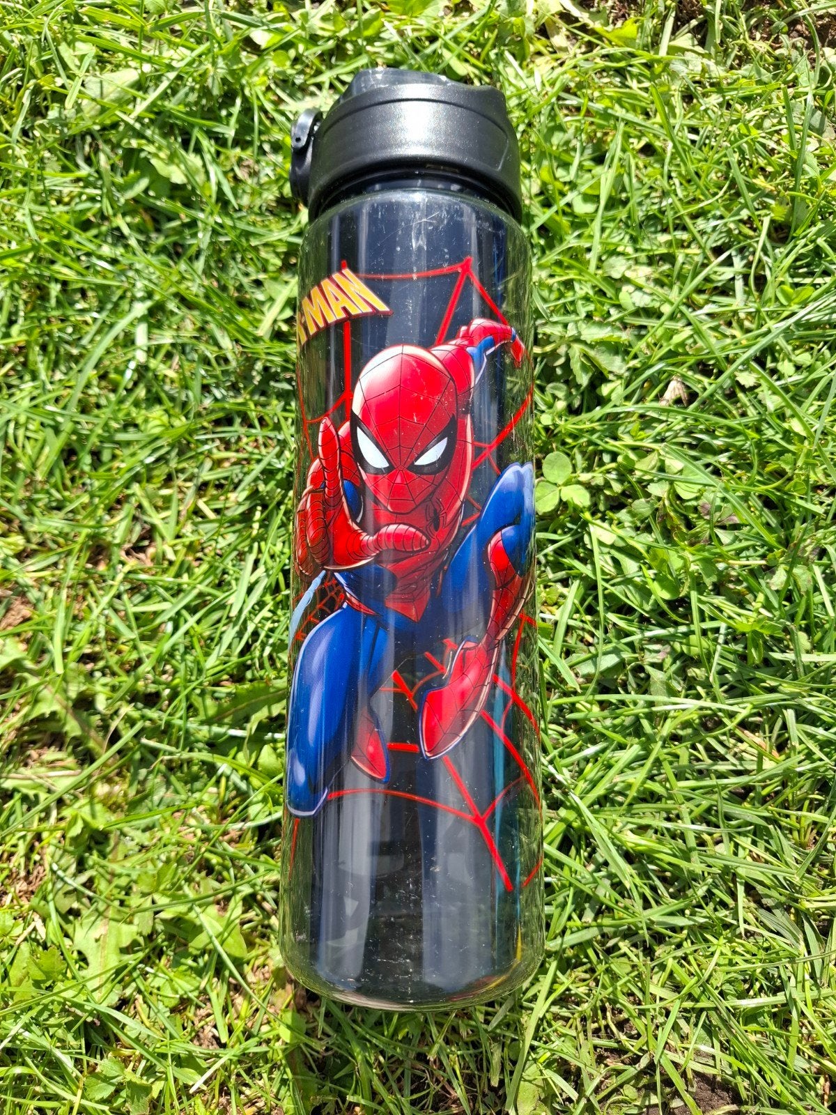 Spiderman drinkfles - Zo goed als nieuw, Kinderen en Baby's, Ophalen of Verzenden