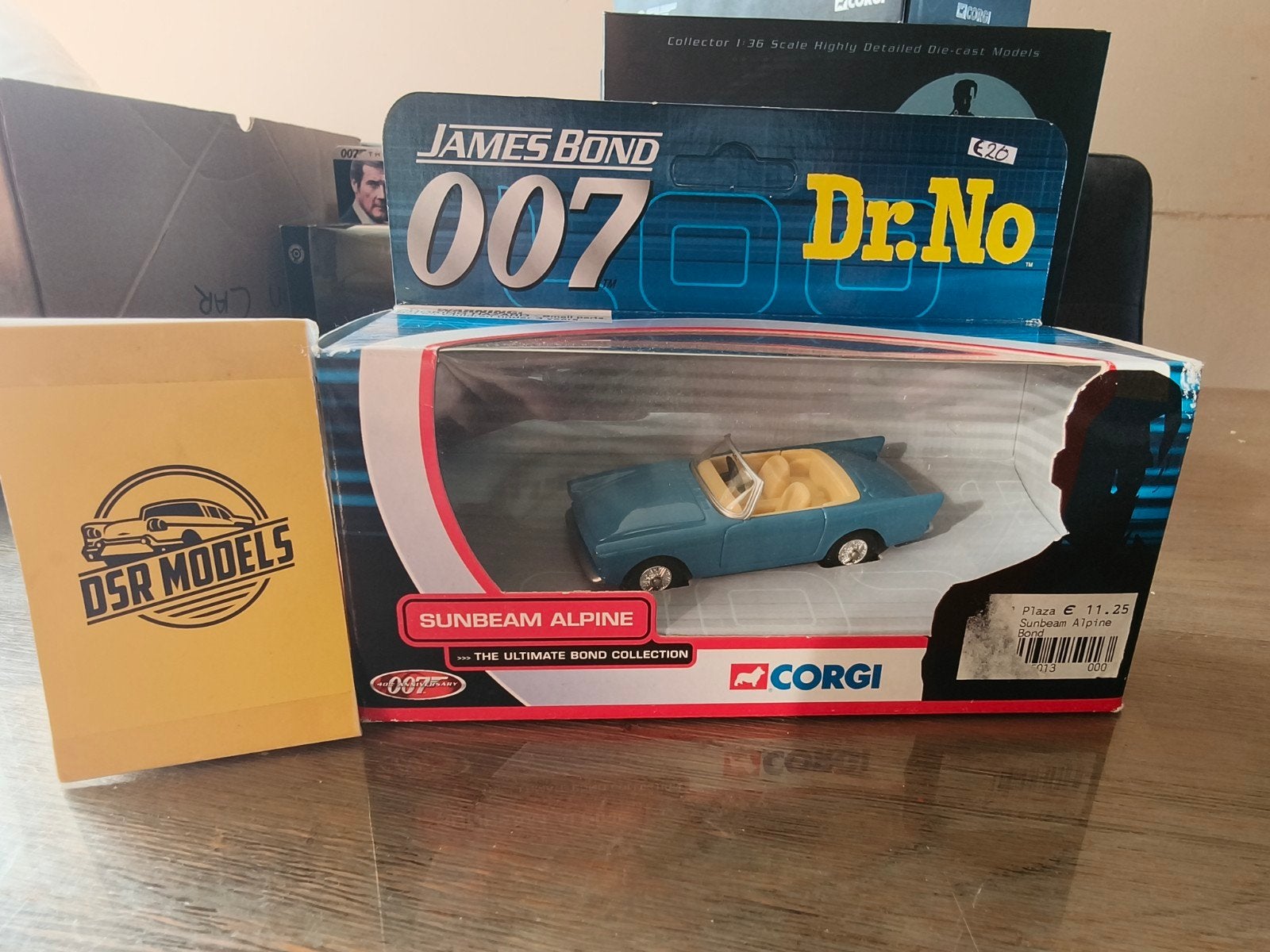 James Bond 007 Dr. No Sunbeam Alpine Corgi modelauto, Corgi, Auto, Onbekend, Nieuw