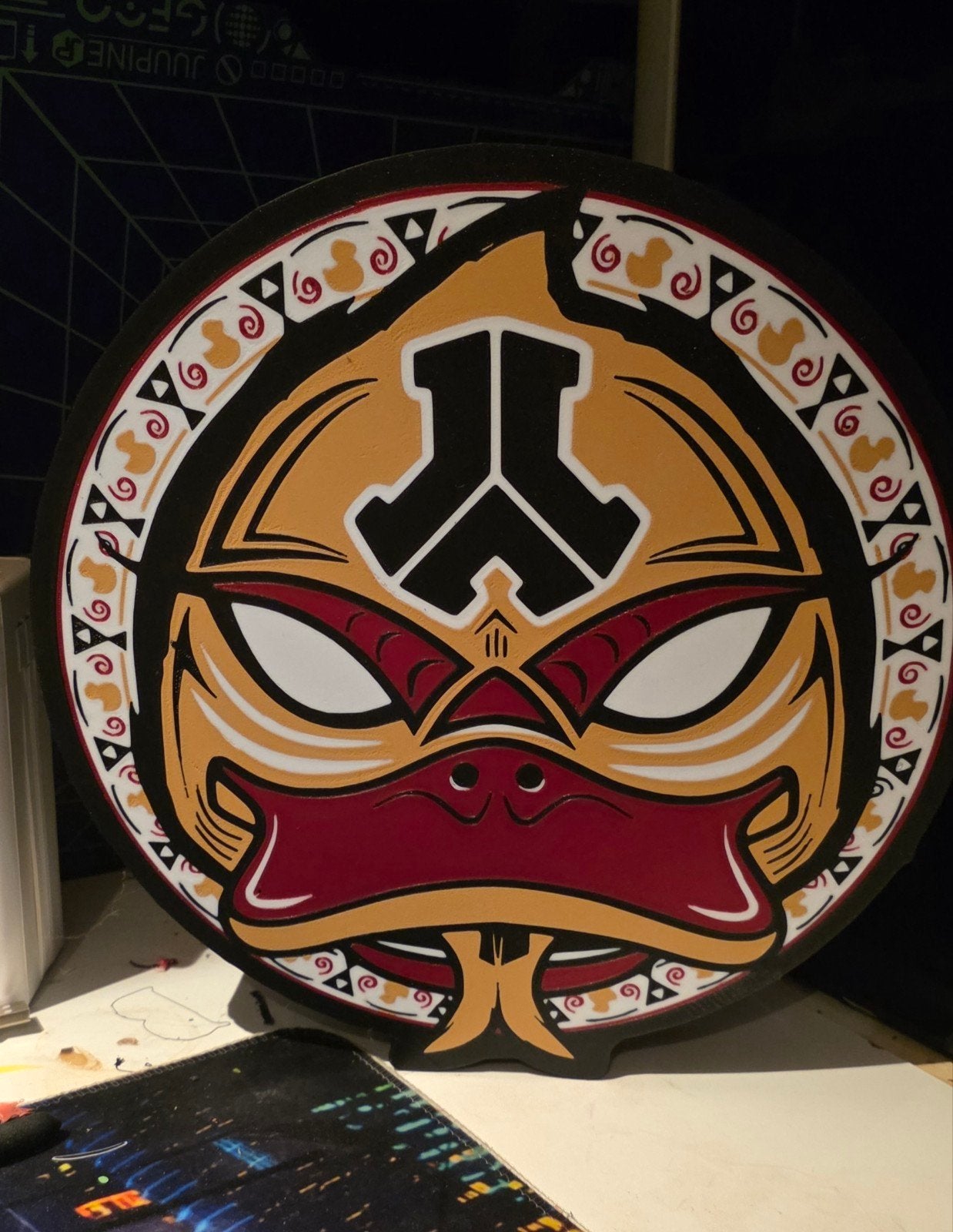 Unieke Defqon.1 Dragon Duck LED lamp. Nu € 34,95, Overige merken, Kunststof, Meerkleurig, Overige fittingen