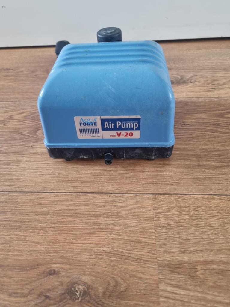 Aquaforte V-20 Super Silent Power Air Pump - 20W Luchtpomp, Ophalen of Verzenden, Gebruikt, Overige typen