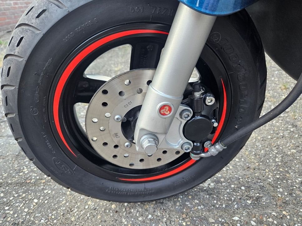 Foto 21 van PIAGGIO ZIP 50 4T E4 BROM 2020 DIAMOND BLEU 7070KM + OPTIES