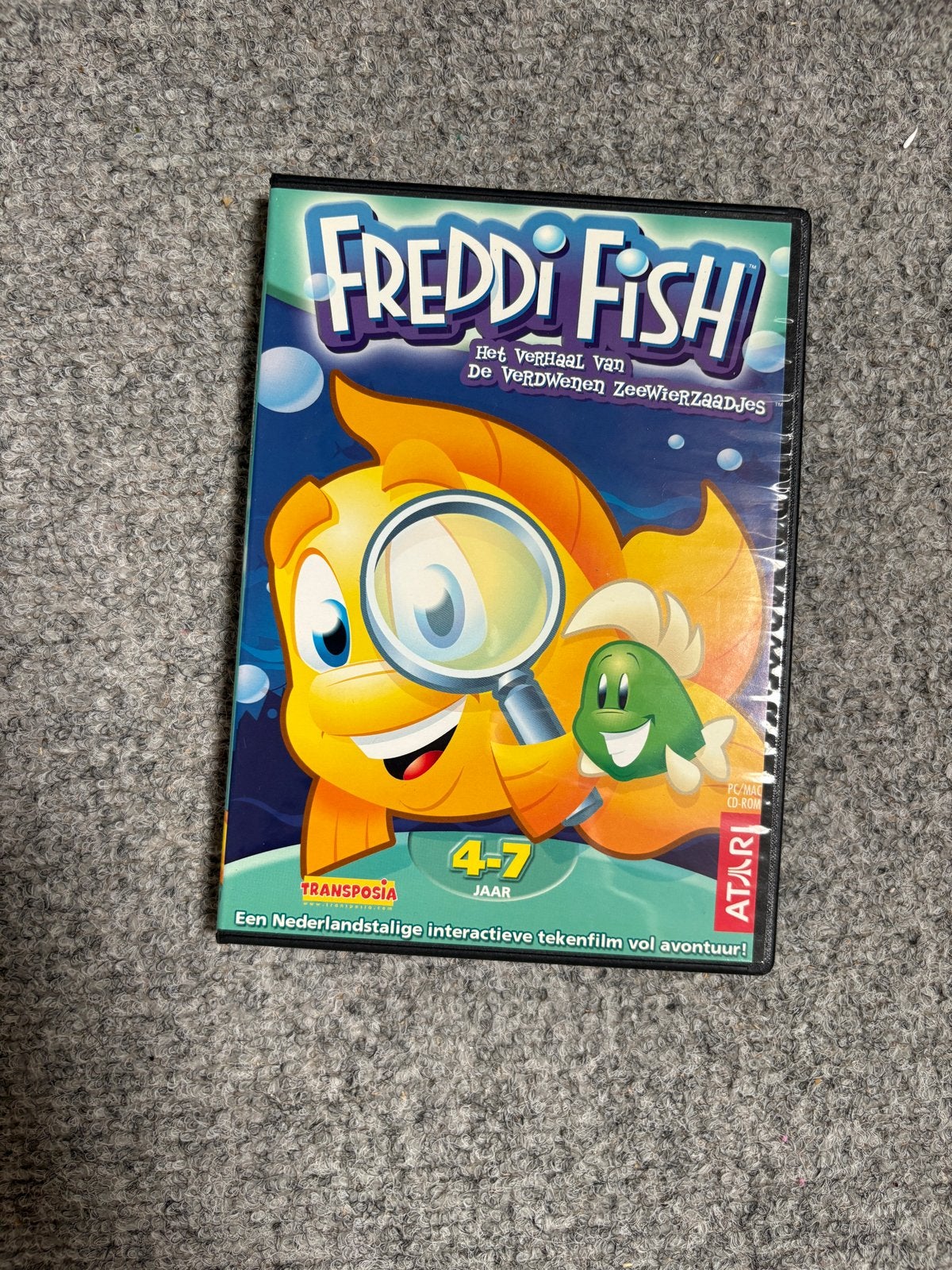 Freddi Fish: Het Verhaal van De Verdwenen Zeewierzadjes, Puzzel en Educatief, Gebruikt, 1 speler, Ophalen of Verzenden