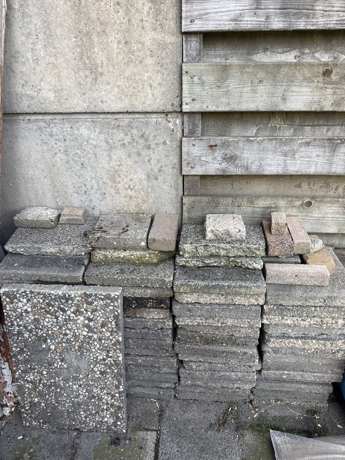 Gebruikte terrastegels en klinkers, Tuin en Terras, Tegels en Klinkers, Ophalen, Gebruikt, Klinkers, 5 tot 10 m²