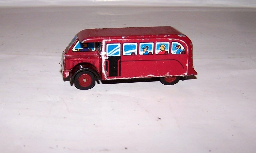 Vintage ERTL zeer klein Thomas the Tank-Bertie the Bus model, Ophalen of Verzenden, Zo goed als nieuw