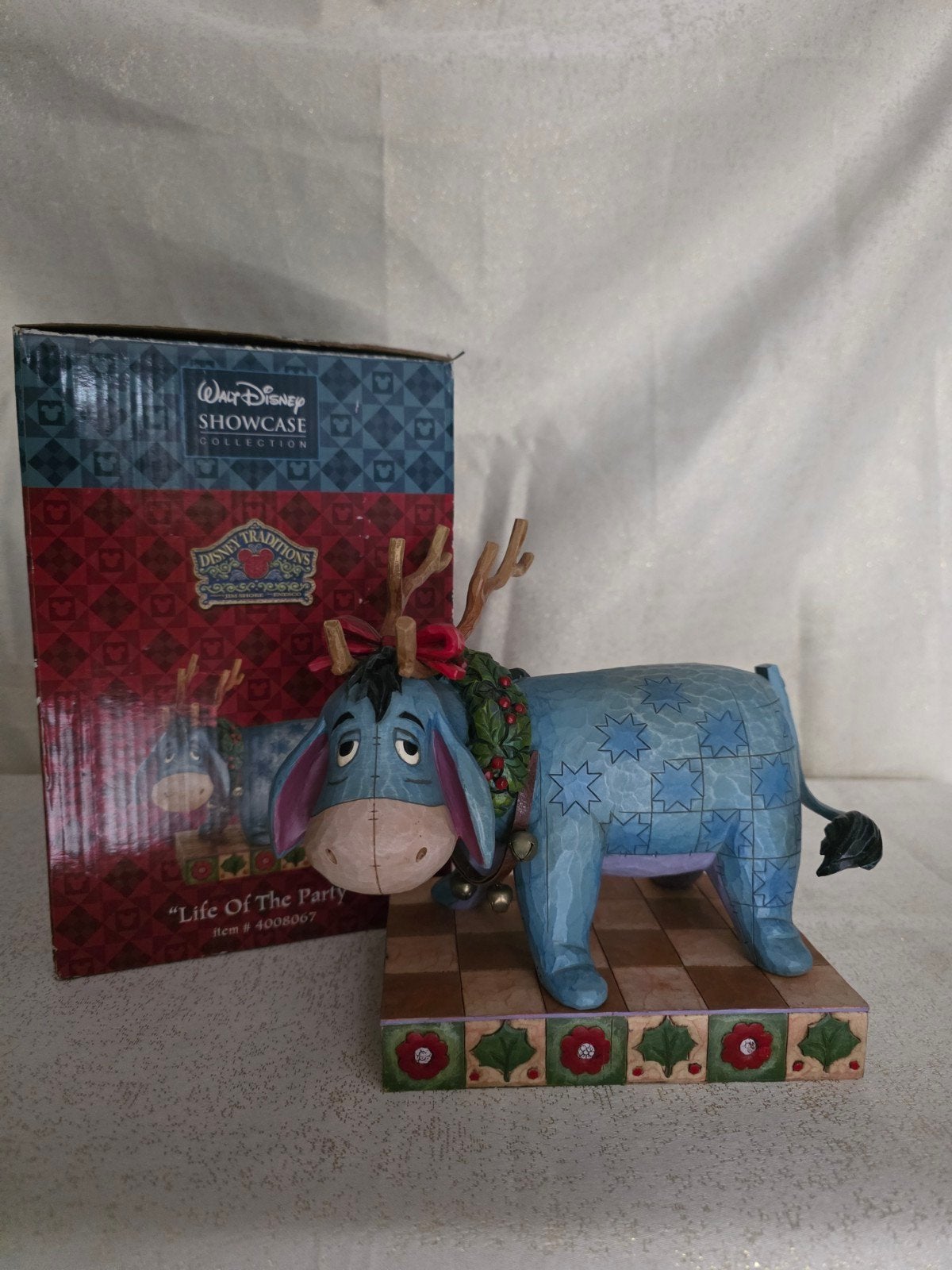 Disney Traditions Eeyore "Life Of The Party" Beeldje, Ophalen of Verzenden, Winnie de Poeh of vrienden, Zo goed als nieuw, Beeldje of Figuurtje