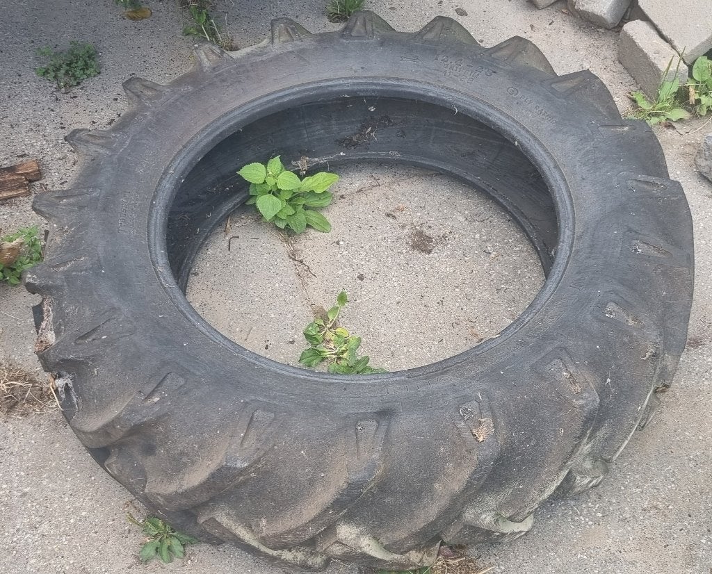 Tractorband zandbak 70 cm doorsnee, Ophalen, Gebruikt