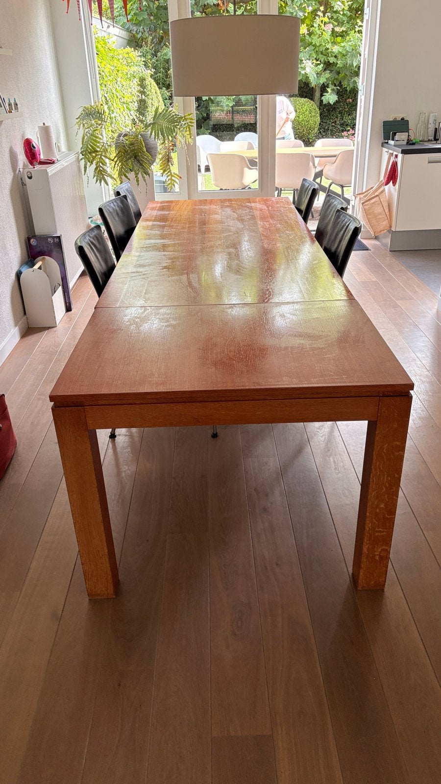 Foto 6 van Uitschuifbare eettafel van eikenhout