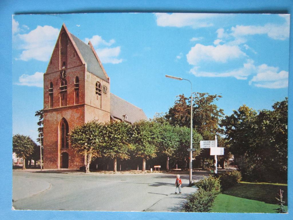 Ansichtkaart: Terwolde, Ned. Herv. Kerk., Ophalen of Verzenden, 1980 tot heden, Gelopen, Gelderland