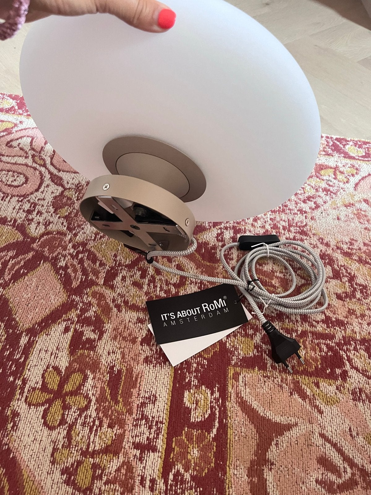 Romi wand/plafondlamp Sand L - SAPPORO/34/W, Nieuw, Ophalen of Verzenden, Overige merken, Metaal