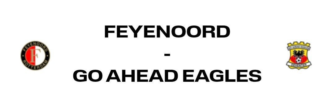 tickets Feyenoord - Go Head Eagles, Losse kaart, Twee personen, Augustus