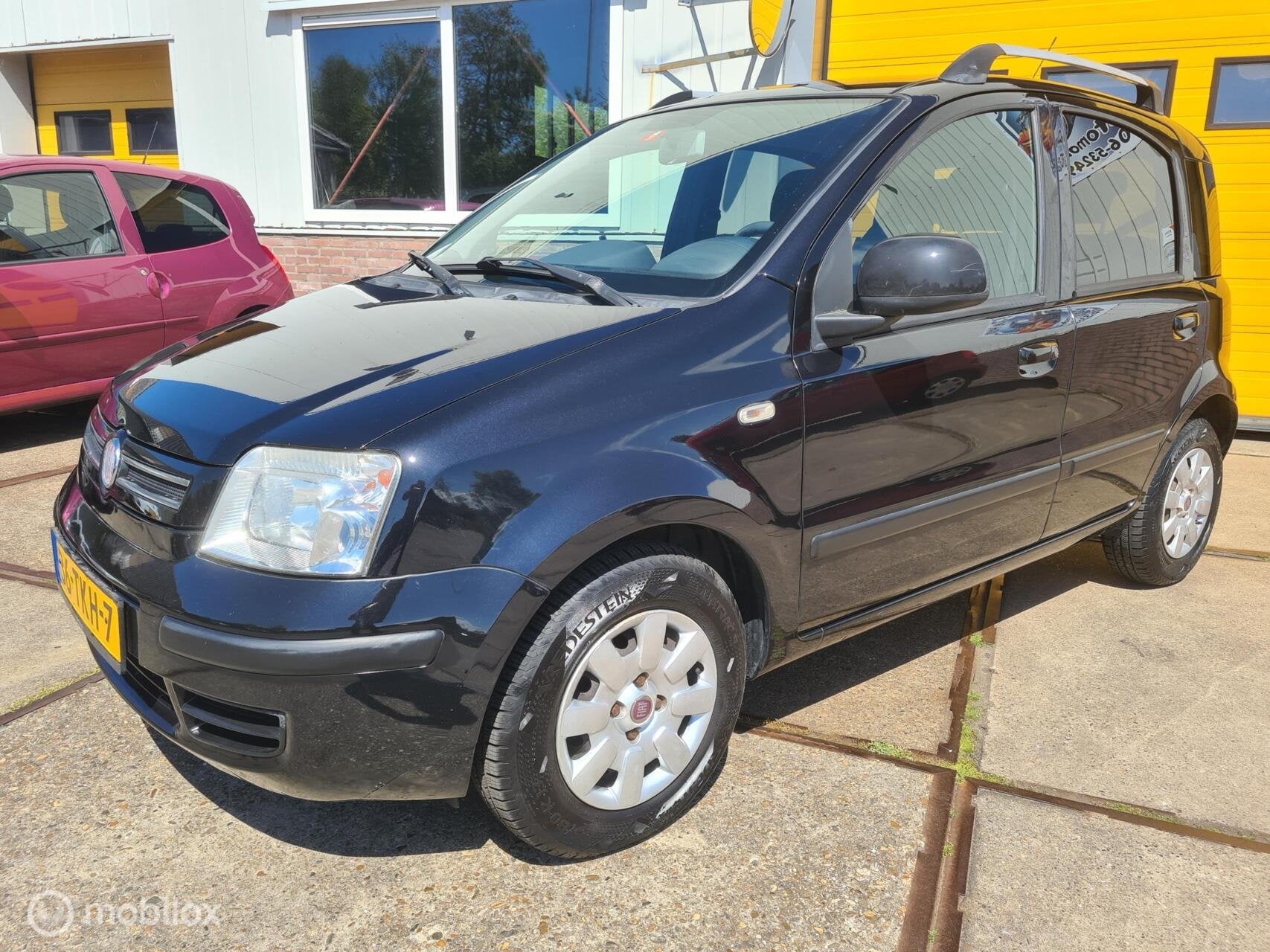 Fiat Panda 1.2 Edizione Cool bj 2012 zeer goed oh auto, Auto's, Euro 5, Gebruikt, 1242 cc, Zwart