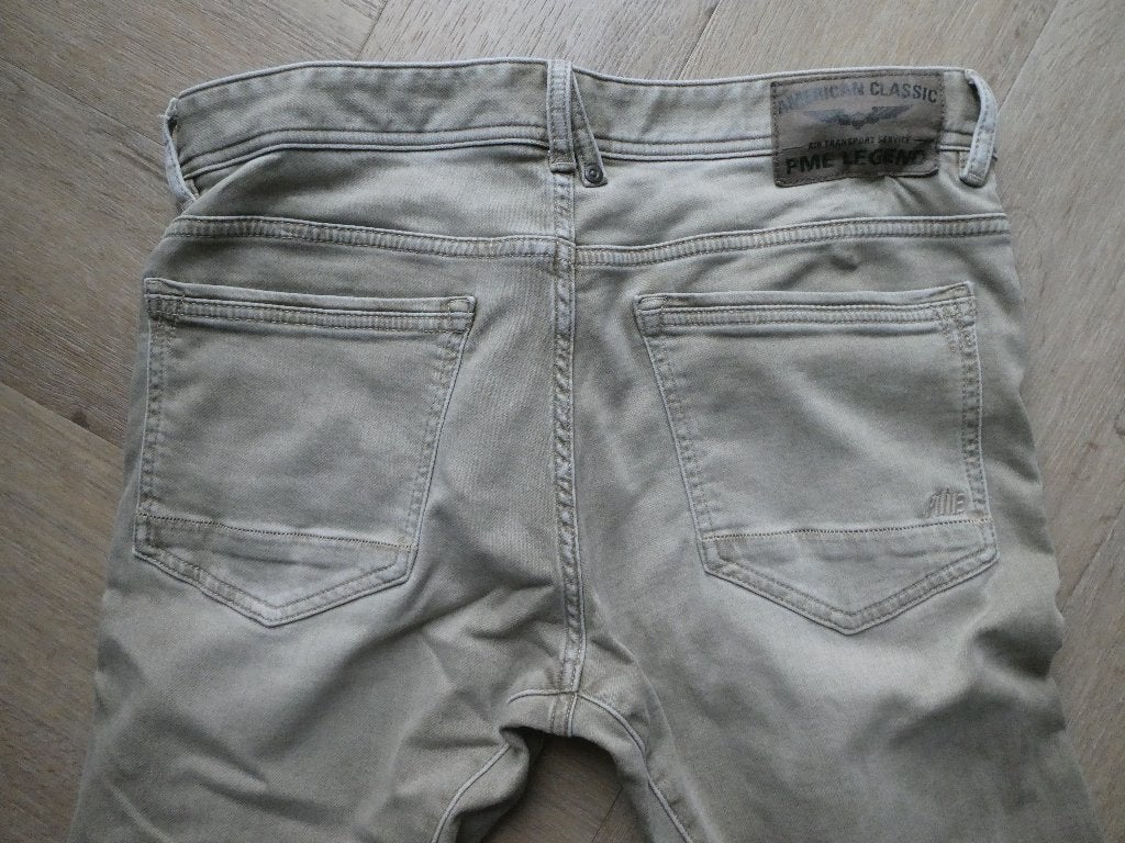 Beige PME Tailwheel, Slim Fit broek ,maat 32-30, Overige kleuren, W32 (confectie 46) of kleiner, Ophalen of Verzenden, Zo goed als nieuw