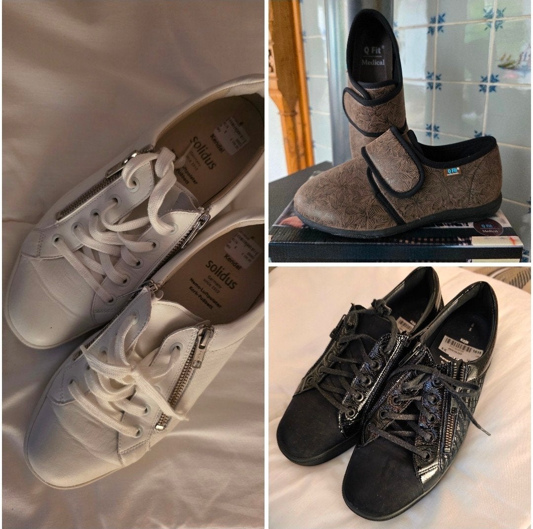 Niet op gelopen wijdte K Solidus en pantoffel, Ophalen of Verzenden, Zo goed als nieuw, Wit, Sneakers of Gympen