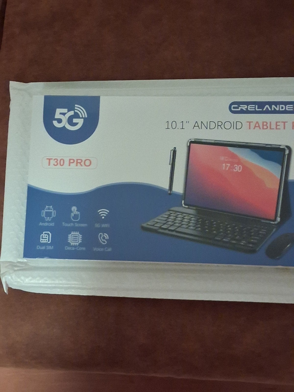 Crelan T30 Pro 10.1" Android Tablet 5G Wifi, 10 inch, T30 Pro, Nieuw, Ophalen of Verzenden