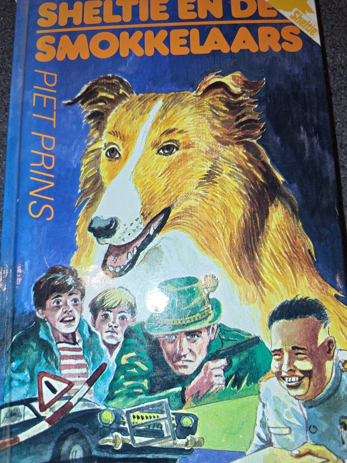 Sheltie en de Smokkelaars - Piet Prins (Hardcover), Ophalen of Verzenden, Gelezen, Piet Prins, Fictie