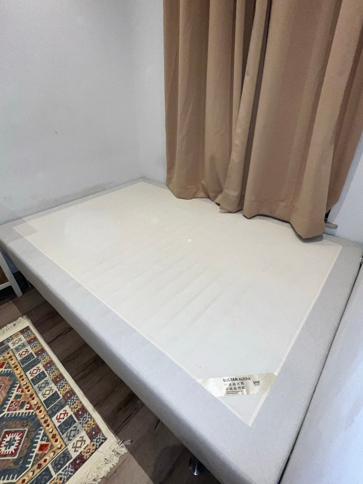 GRATIS - Bed Ikea Sultan Aukra (140x200 cm), Ophalen, Overige materialen, Gebruikt, Tweepersoons