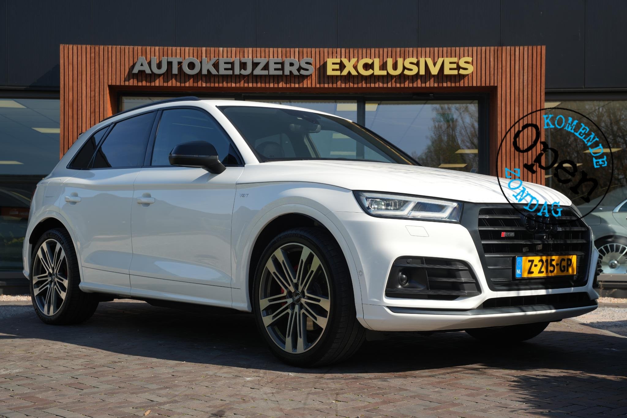 Audi Q5 3.0 TFSI SQ5 quattro Pro Line Plus Panoramadak Adapt, Auto's, Automaat, Gebruikt, 2995 cc, Q5