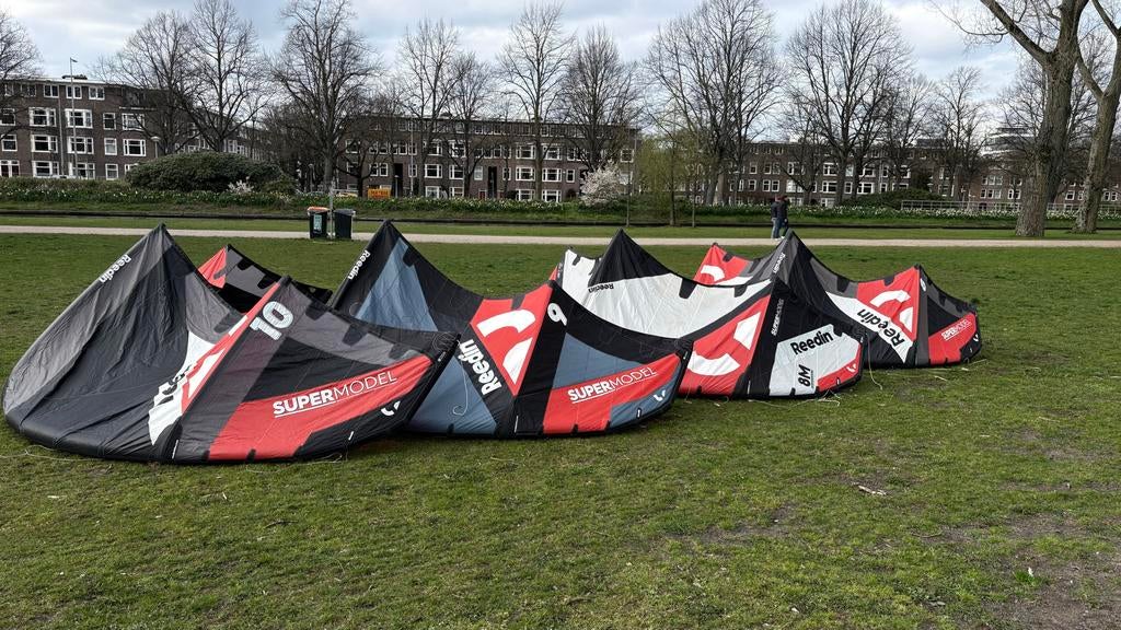 Reedin SuperModel Kitesurf Kites - 8m, 9m en 10m, Watersport en Boten, Kitesurfen, Geen board, Ophalen, Gebruikt, Kite