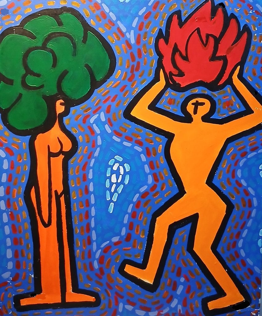 Atelieropruiming – Origineel modern schilderij- Hoge korting, Antiek en Kunst, Kunst | Schilderijen | Modern, Ophalen of Verzenden