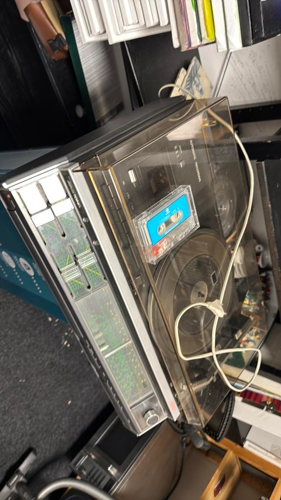 Aristona picup radio casette speler, Ophalen of Verzenden, Minder dan 60 watt, Front, Rear of Stereo speakers, Overige merken