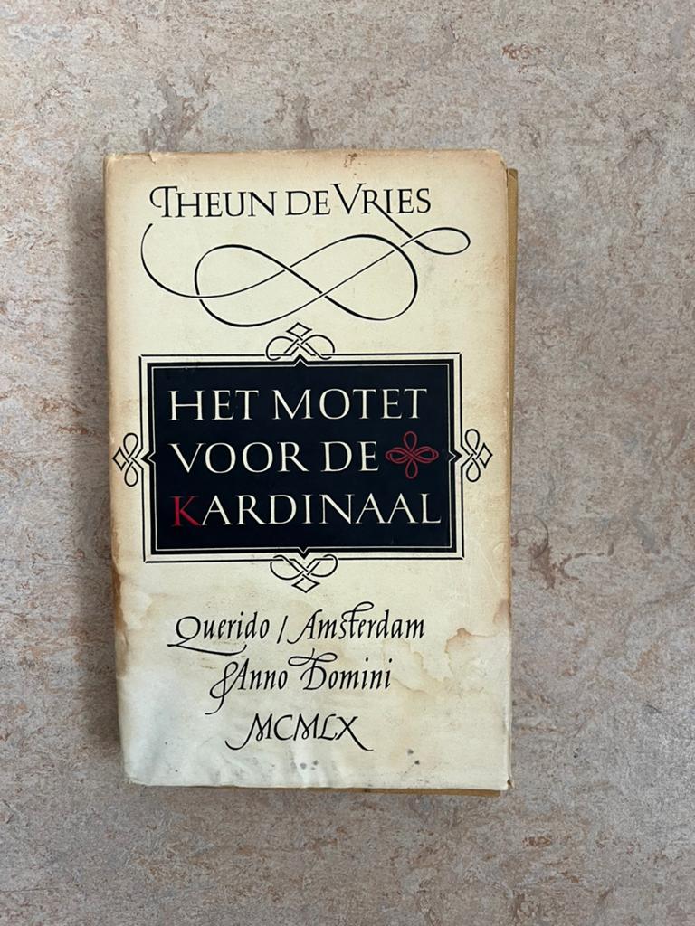 Het moter voor de Kardinaal. Theun de Vries, Ophalen of Verzenden, Gelezen, Europa