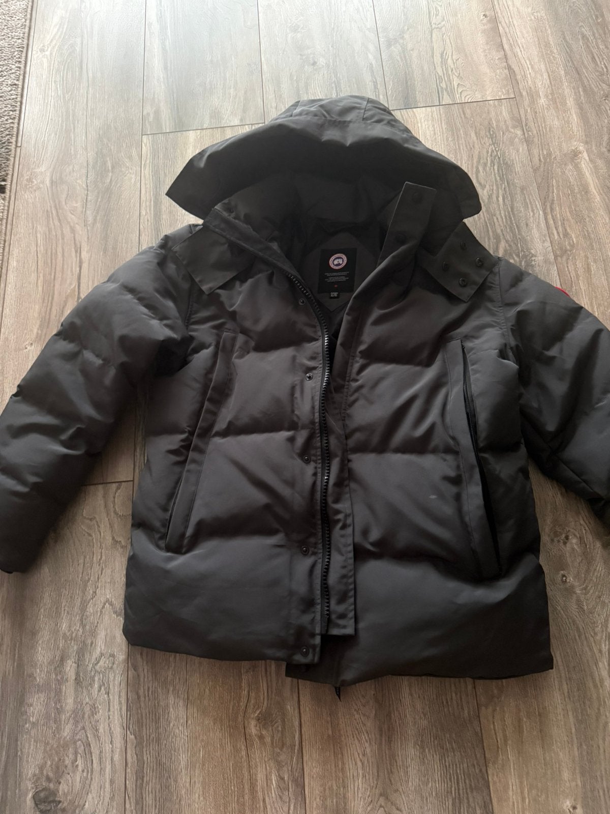 Heren winterjas van Canada Goose, Ophalen of Verzenden, Zo goed als nieuw, Maat 56/58 (XL), Zwart