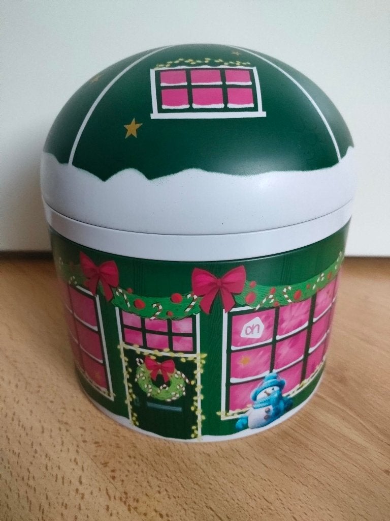 Albert Heijn kerst koektrommel, Ophalen of Verzenden, Nieuw