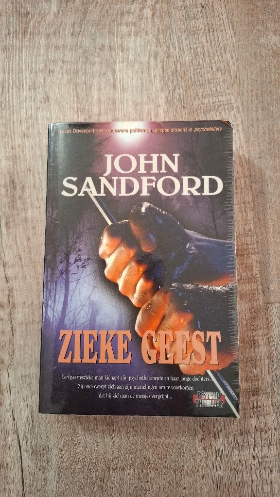 Zieke geest - John Sandfort, Ophalen of Verzenden, Zo goed als nieuw, John Sandford