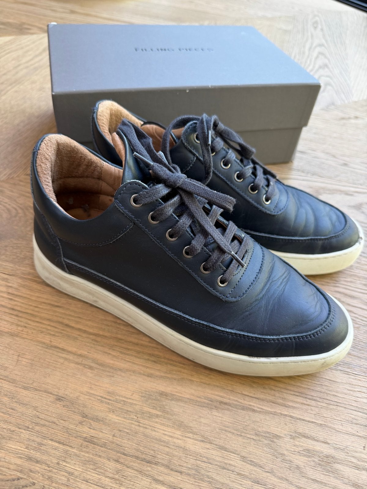 Filling Pieces Low Top Sneakers blauw  Maat 42, Kleding | Heren, Schoenen, Ophalen of Verzenden, Gedragen, Zwart, Sneakers of Gympen