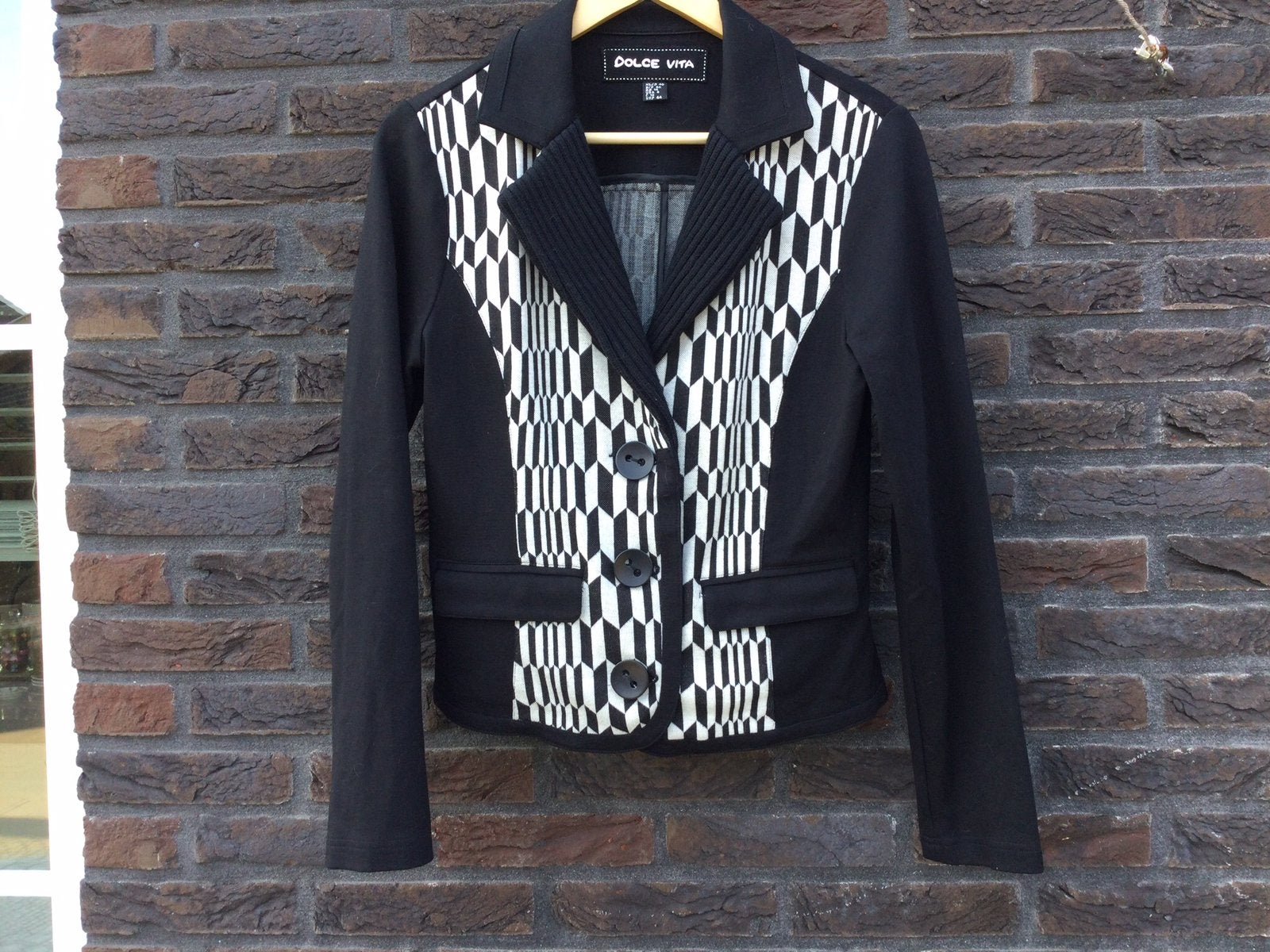 Jasje zwart Dolce Vita maat M, Maat 38/40 (M), Zwart, Ophalen of Verzenden, Zo goed als nieuw