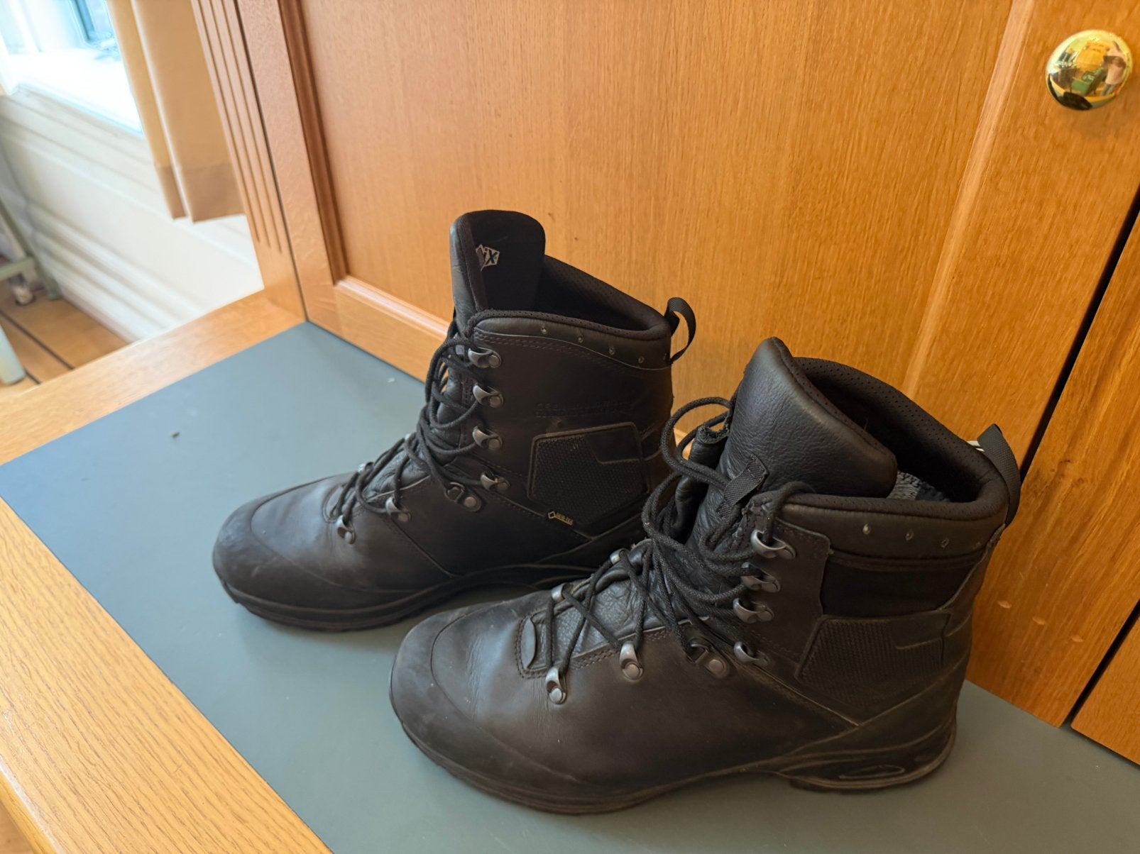 Haix zwarte “gevechtslaarzen” maat 44, Ophalen of Verzenden, Zo goed als nieuw, Schoenen