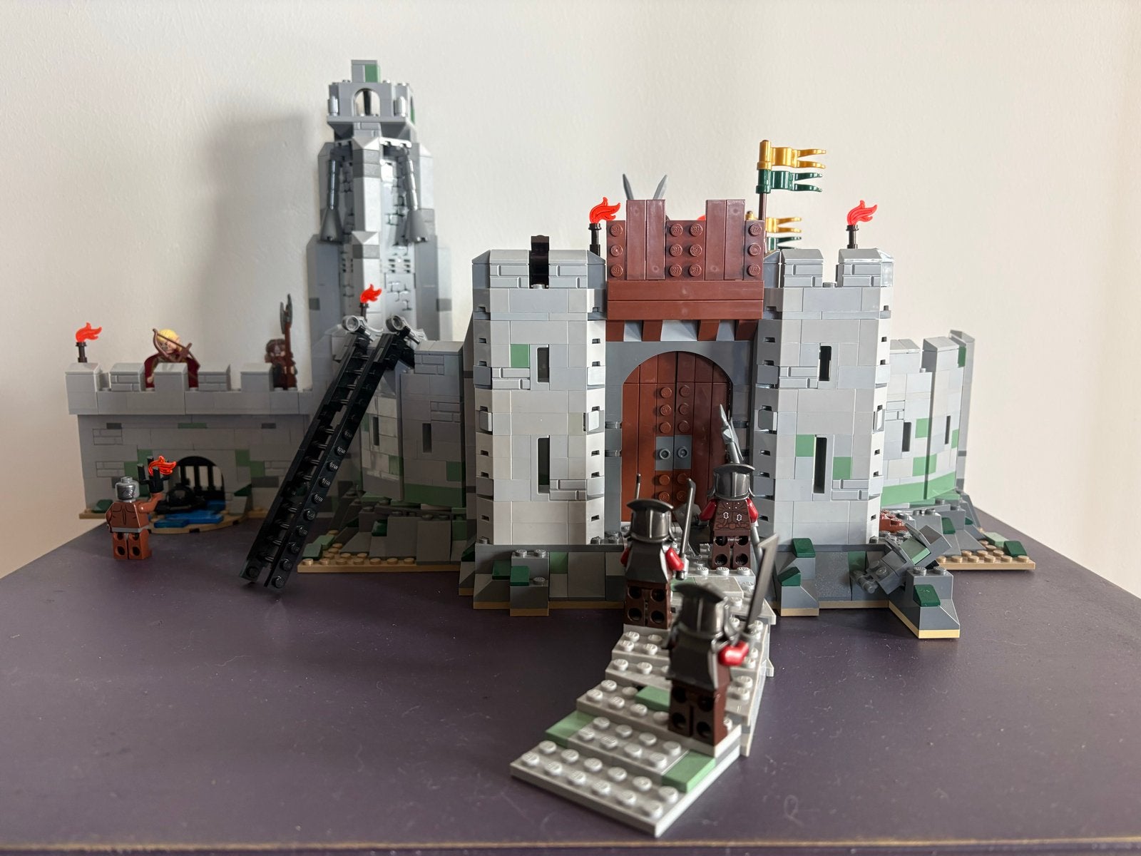 Lego Lord of the Rings 9474 Battle for Helm's Deep compleet, Ophalen, Gebruikt, Overige thema's, Lego