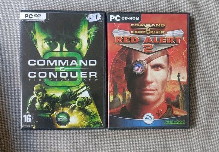 Command & Conquer: Tiberium Wars & Red Alert 2 PC Games, Online, Ophalen of Verzenden, Zo goed als nieuw, 3 spelers of meer