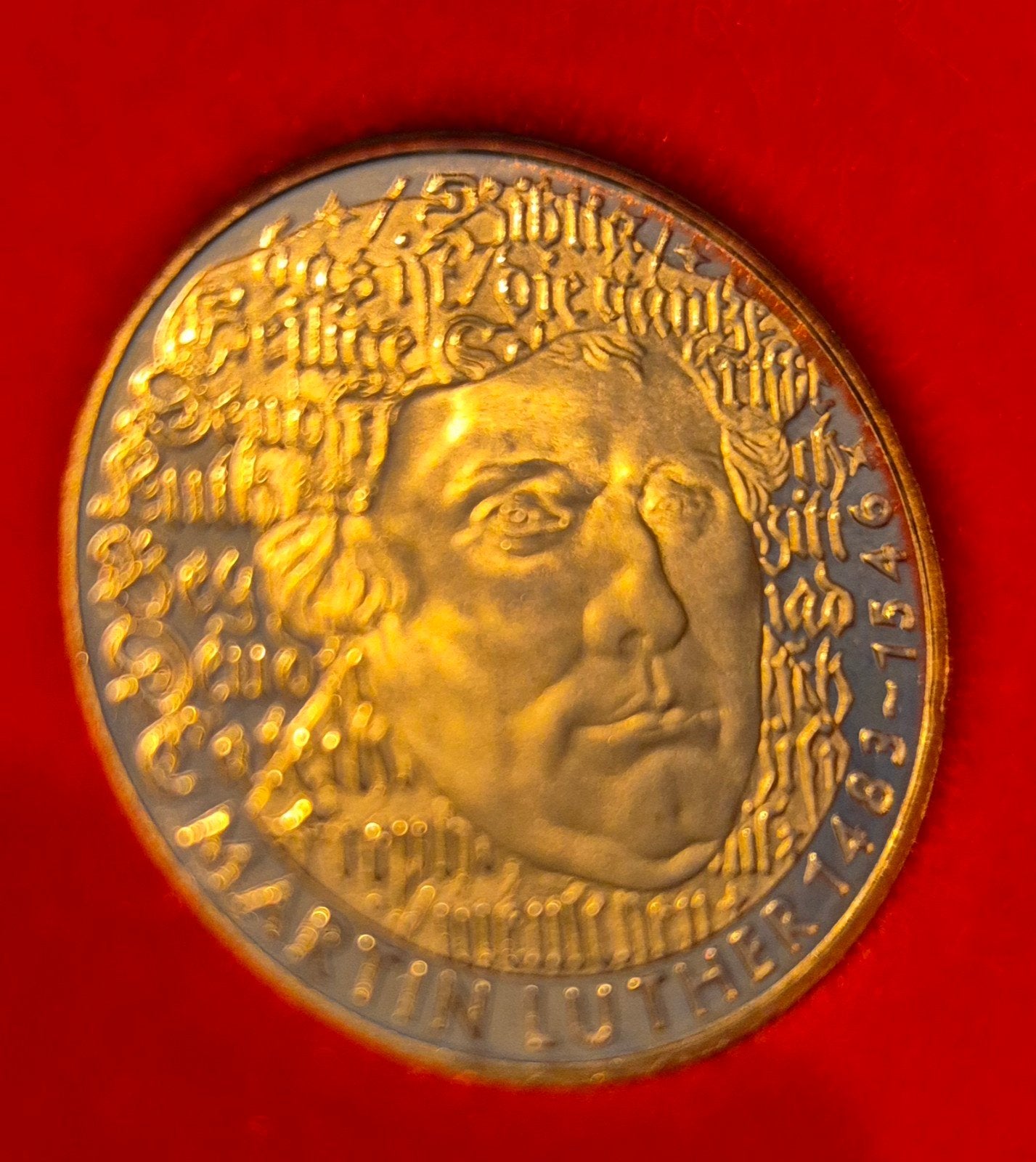 5 Duitse Mark Martin Luther 1483-1983, Postzegels en Munten, Ophalen of Verzenden, Duitsland, Losse munt