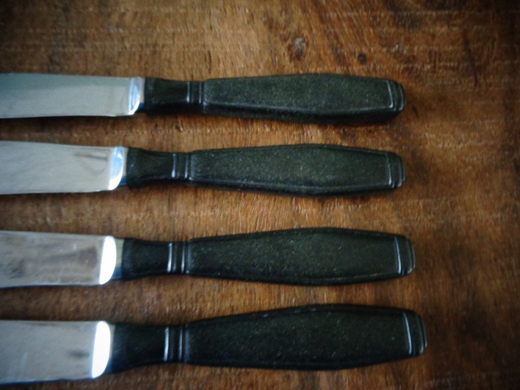 Gero Zilmeta messen met zwart Ebba-heft. 4 stuks, Ophalen of Verzenden
