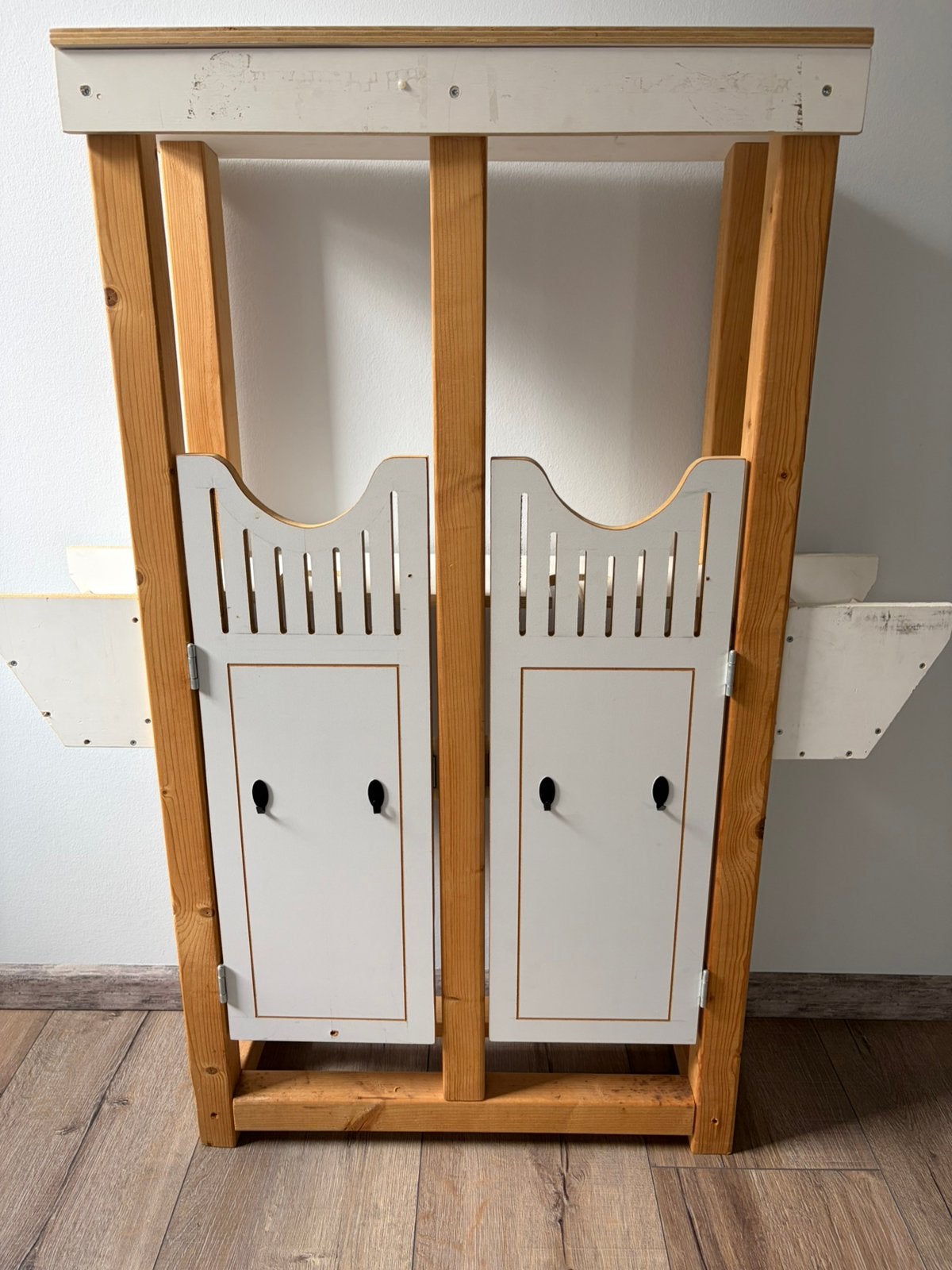 Hobby horse stal, Ophalen, Gebruikt