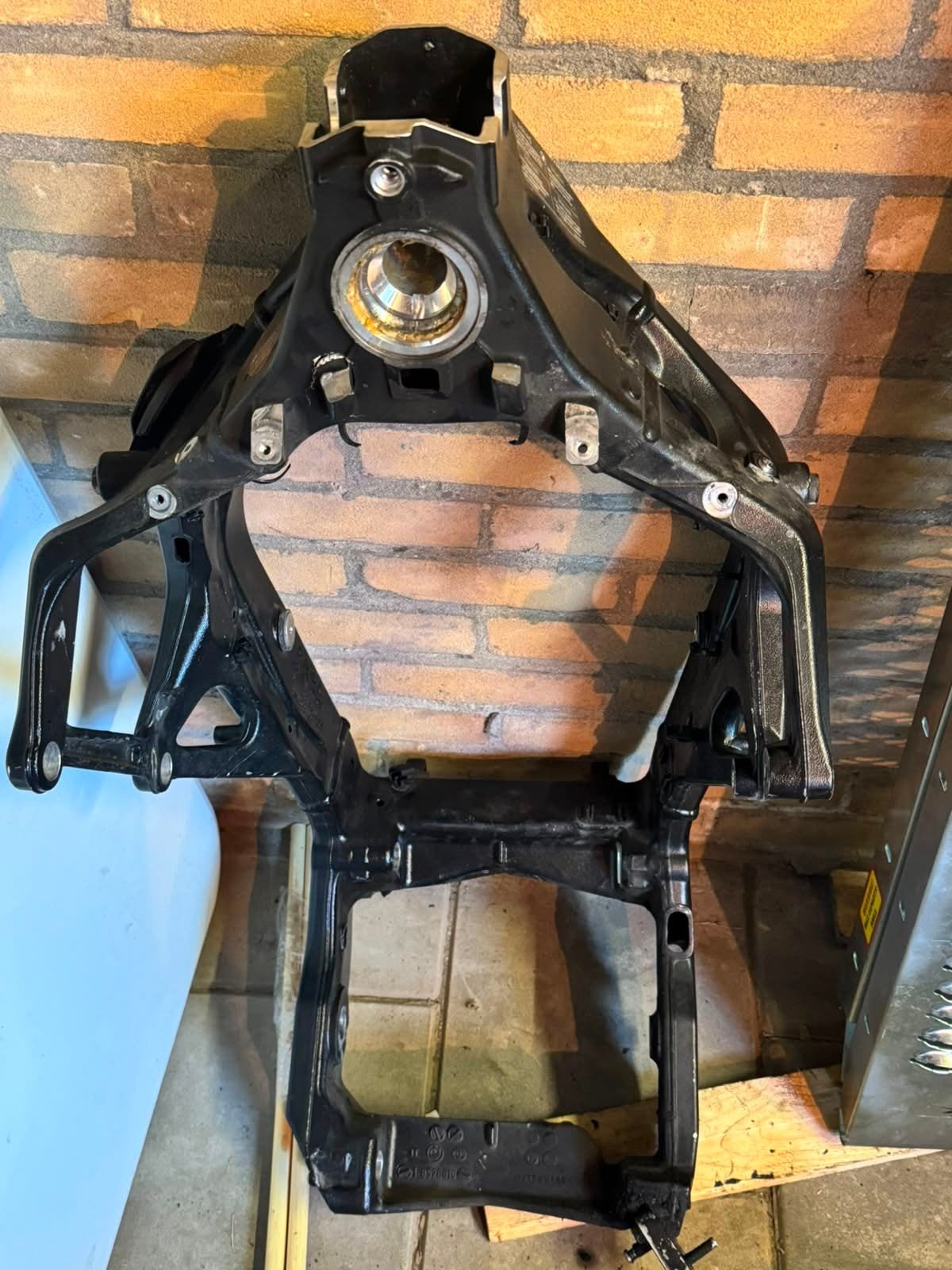 BMW S1000R 2015 frame met duitsdoc,kabelboom, ECU, sleutel,, Motoren, Ophalen of Verzenden