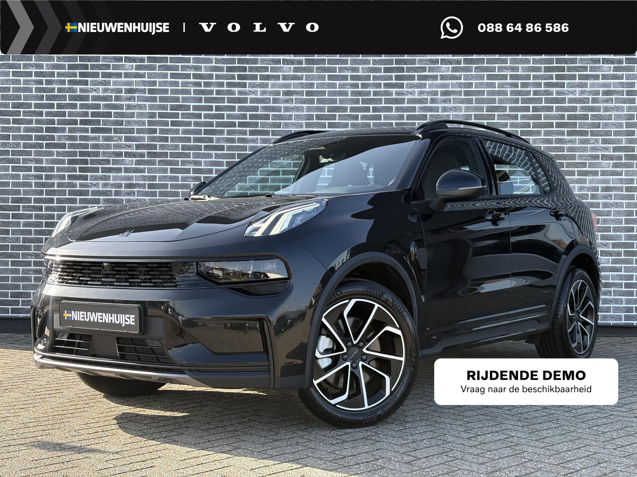 Lynk & Co 01 Plug-in Hybrid 1.5 Core | Luxe SUV met 1.800 kg, 12 maanden, 4 cilinders, Alcantara, Zwart