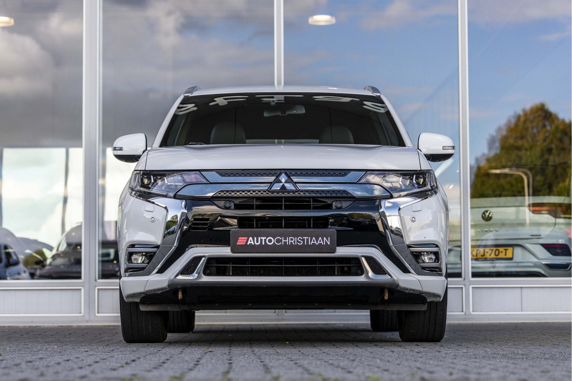 Mitsubishi Outlander 2.4 PHEV Instyle | SOH 93% | Pano | 360, Auto's, 12 maanden, 4 cilinders, Automatische klimaatregeling, Wit