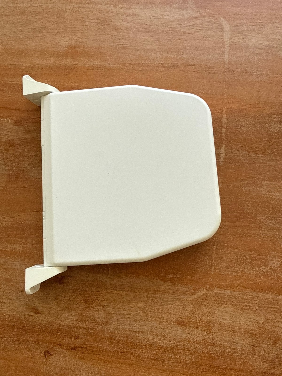 Witte screen afdekkap - Zo goed als nieuw, Doe-het-zelf en Verbouw, Rolluiken, Ophalen of Verzenden, Zo goed als nieuw, Wit, Minder dan 100 cm