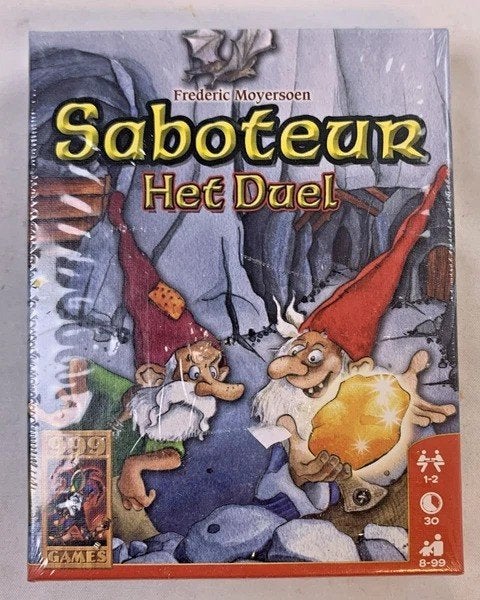999 Games Saboteur Het Duel Kaartspel nieuw in plastic spel, Coolsingel 104, 3011 AG Rotterdam, Netherlands, Verzenden, Een of twee spelers