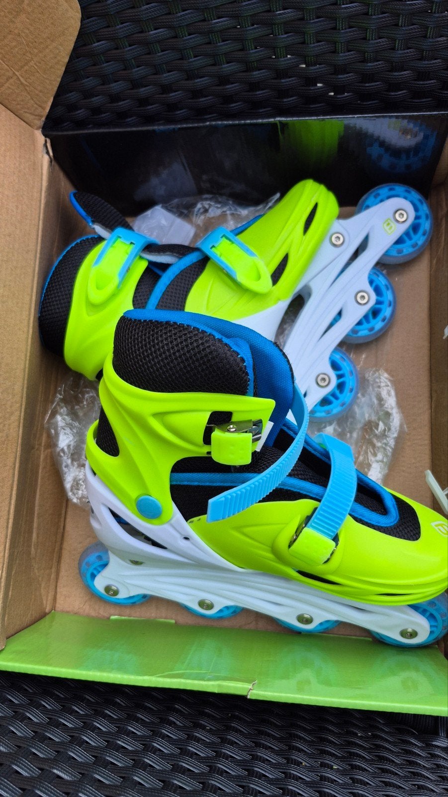 Funbee verstelbare inline skates, maat 34-38, Ophalen, Verstelbaar, Nieuw, Kinderen