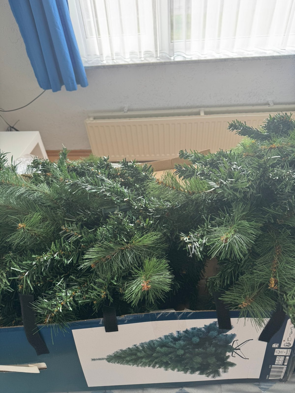 Te koop kerstboom, Diversen, Ophalen, Zo goed als nieuw