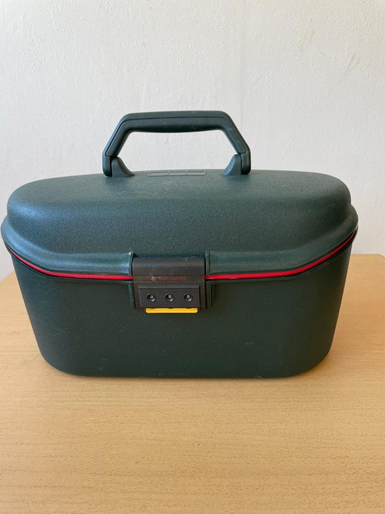 beautycases Samsonite, Ophalen of Verzenden, Gebruikt, Groen