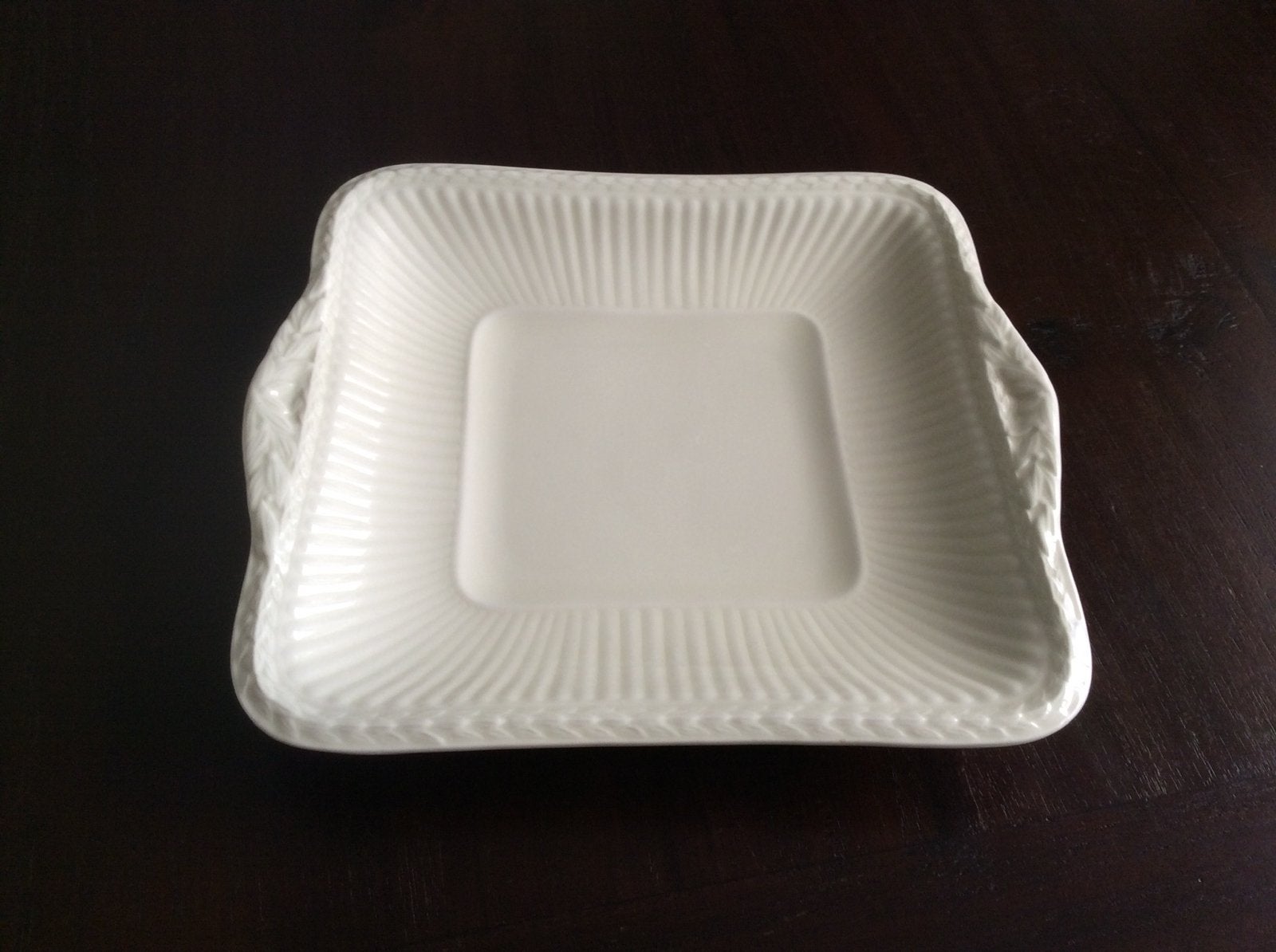 Zgan vierkante presenteerschalen WEDGWOOD EDME, Ophalen of Verzenden, Zo goed als nieuw, Aardewerk, Wedgwood