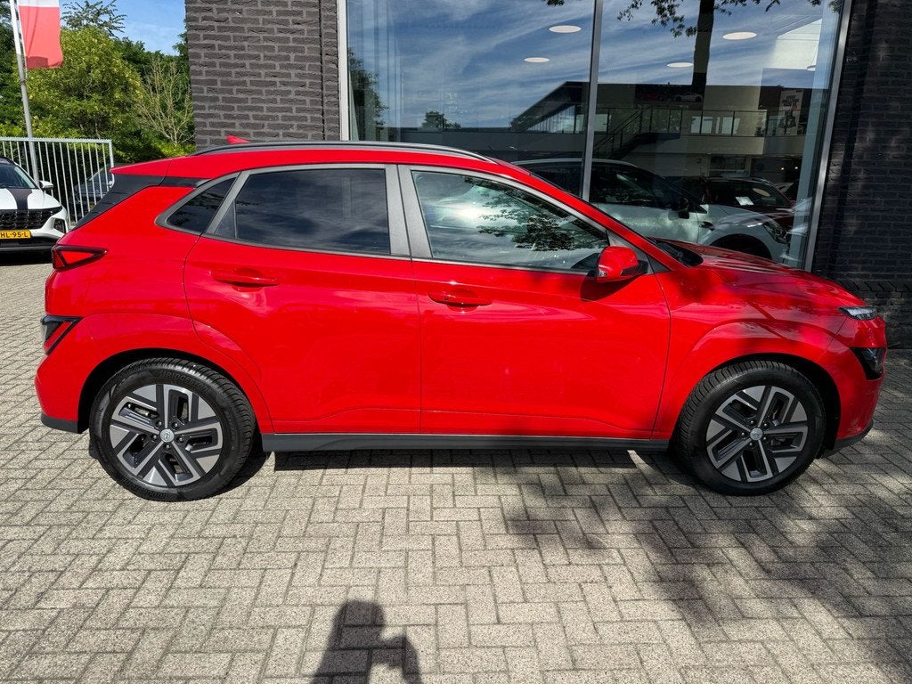 Hyundai KONA EV Fashion 64 kWh | SOH 95% | Fase 3 | Adapt Cr, Auto's, Hyundai, Stof, Zwart, Origineel Nederlands, Automatische klimaatregeling