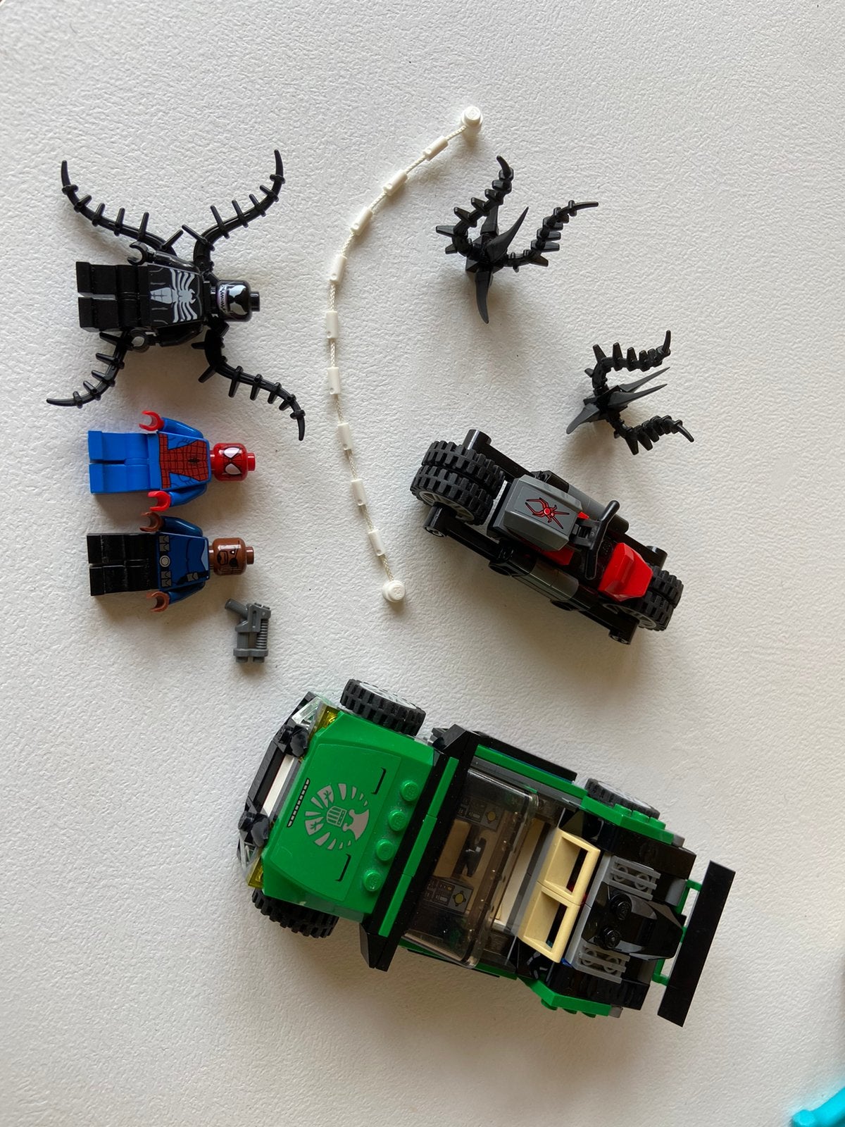 Lego MARVEL Set 76004 Spider-Man Spider-Cycle Chase, Ophalen of Verzenden, Zo goed als nieuw